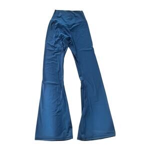 SUNZEL Crossover Flare Leggings High Waisted V Front Yoga Pants Charcoal S